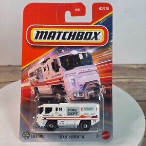 Matchbox Blaze Buster II Die-Cast Fire Truck
